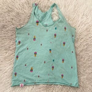 Dutch Bros Ice Cream Print Tank Top